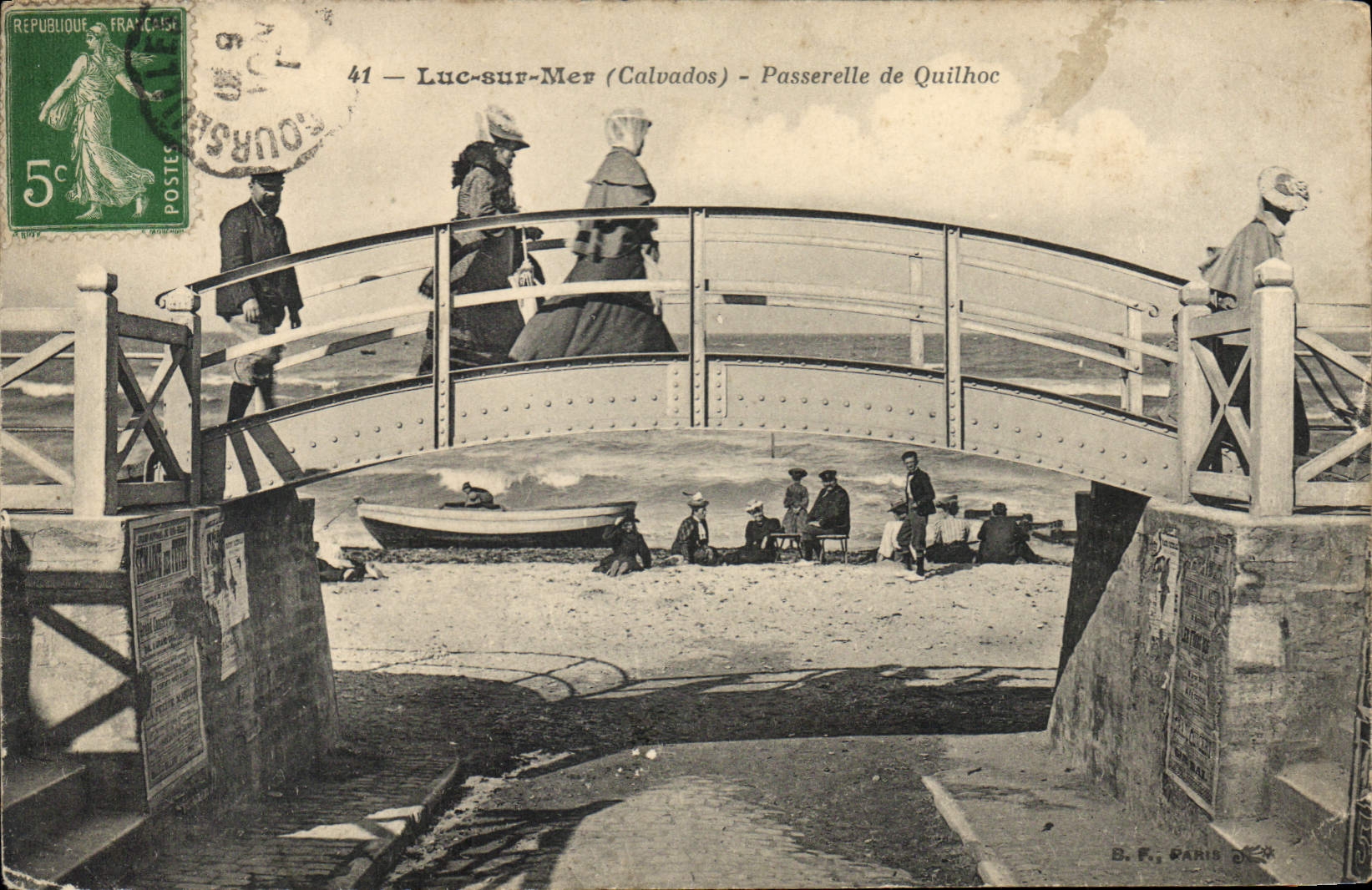 Luc-sur-Mer (Calvados) — Quilhoc Bridge — B.F. Paris