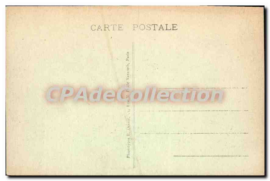 LUC-sur-MER - La Plage — Éditeur E. Destif, Paris — Verso
