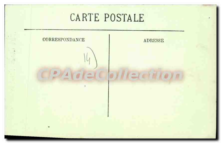 Ouistreham — Le Canal vu du Phare — LL. — Verso