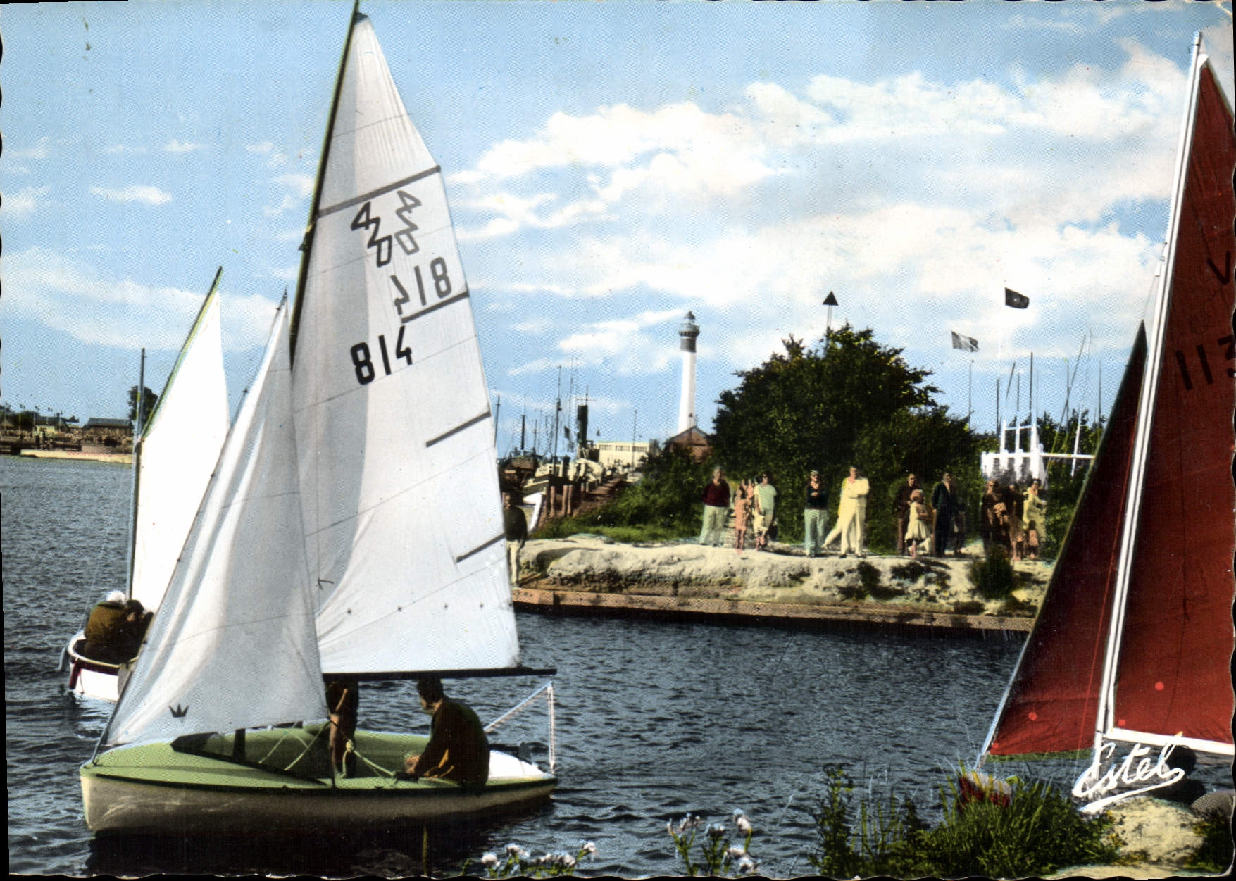 Port de plaisance à Ouistreham-Riva-Bella — Éditions Estel, n° 55153