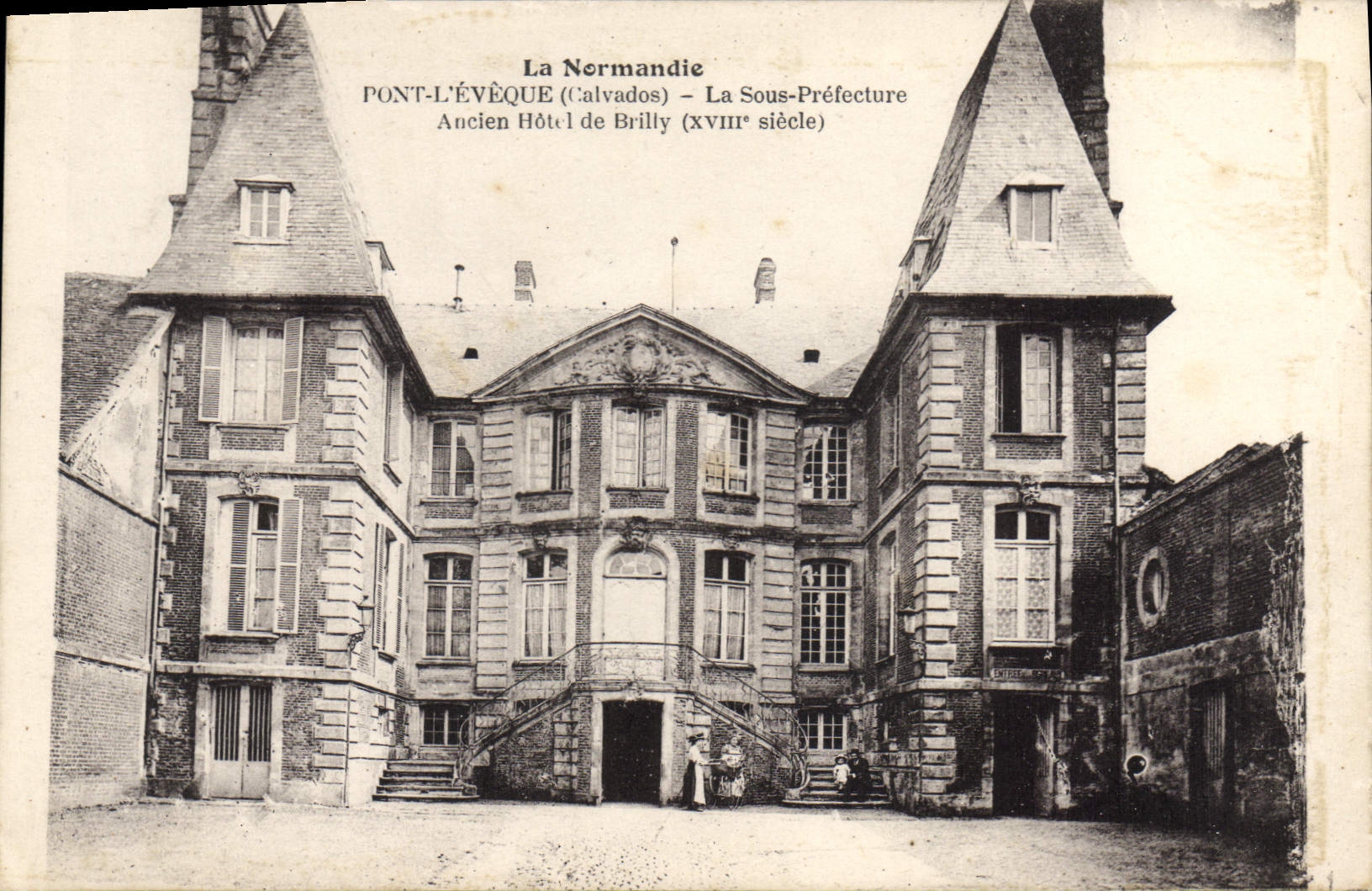 Pont-l'Évêque (Calvados) — The Sub-Prefecture, Former Hotel de Brilly (18th Century) — Normandy