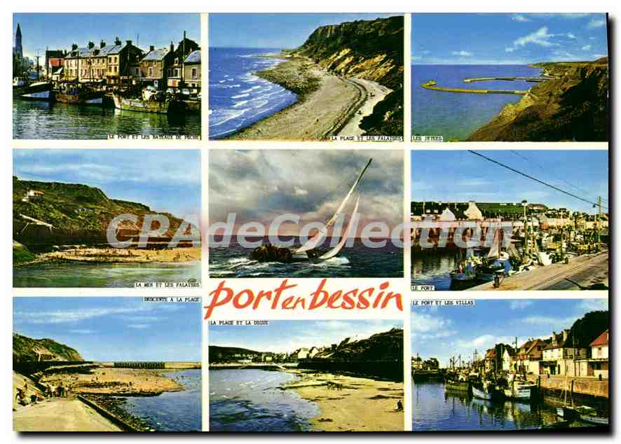 Port-en-Bessin — vue panoramique — CAP-THEOLOAC, n°1605