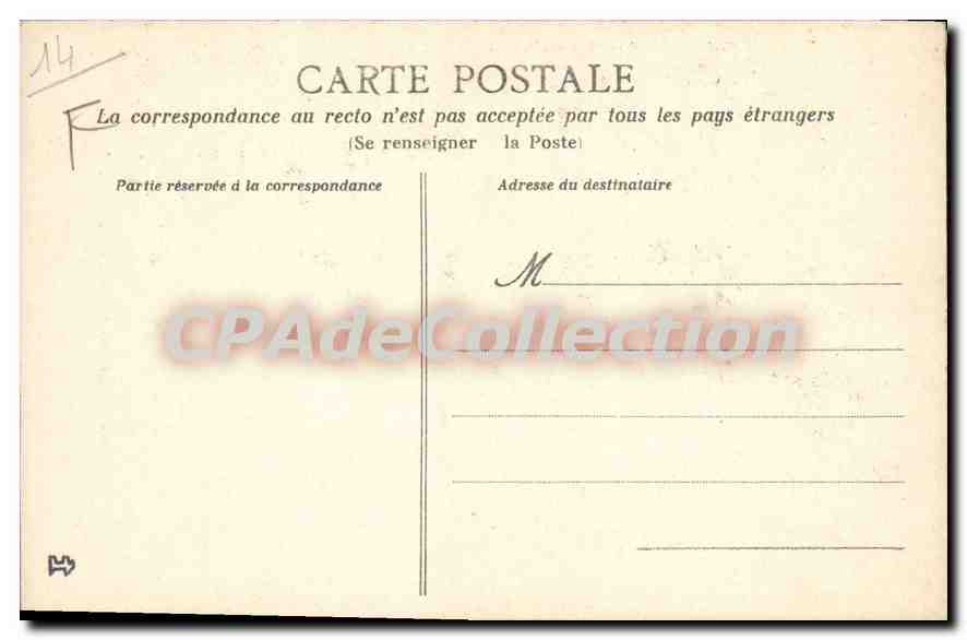 Villelis-sur-Mer — Hôtel de Ville — Éditeur : CPAdéCollection — Verso