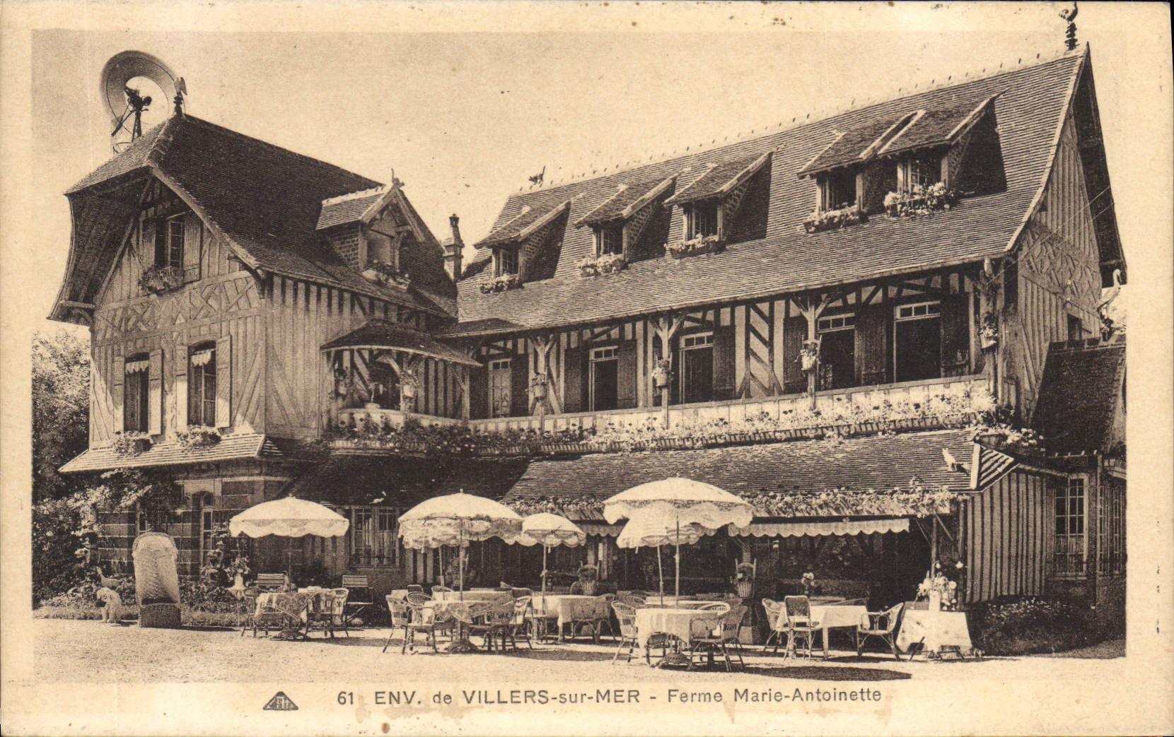 Bauernhof Marie-Antoinette — Umgebung von Villers-sur-Mer — Verlag: A. L. B. n° 61