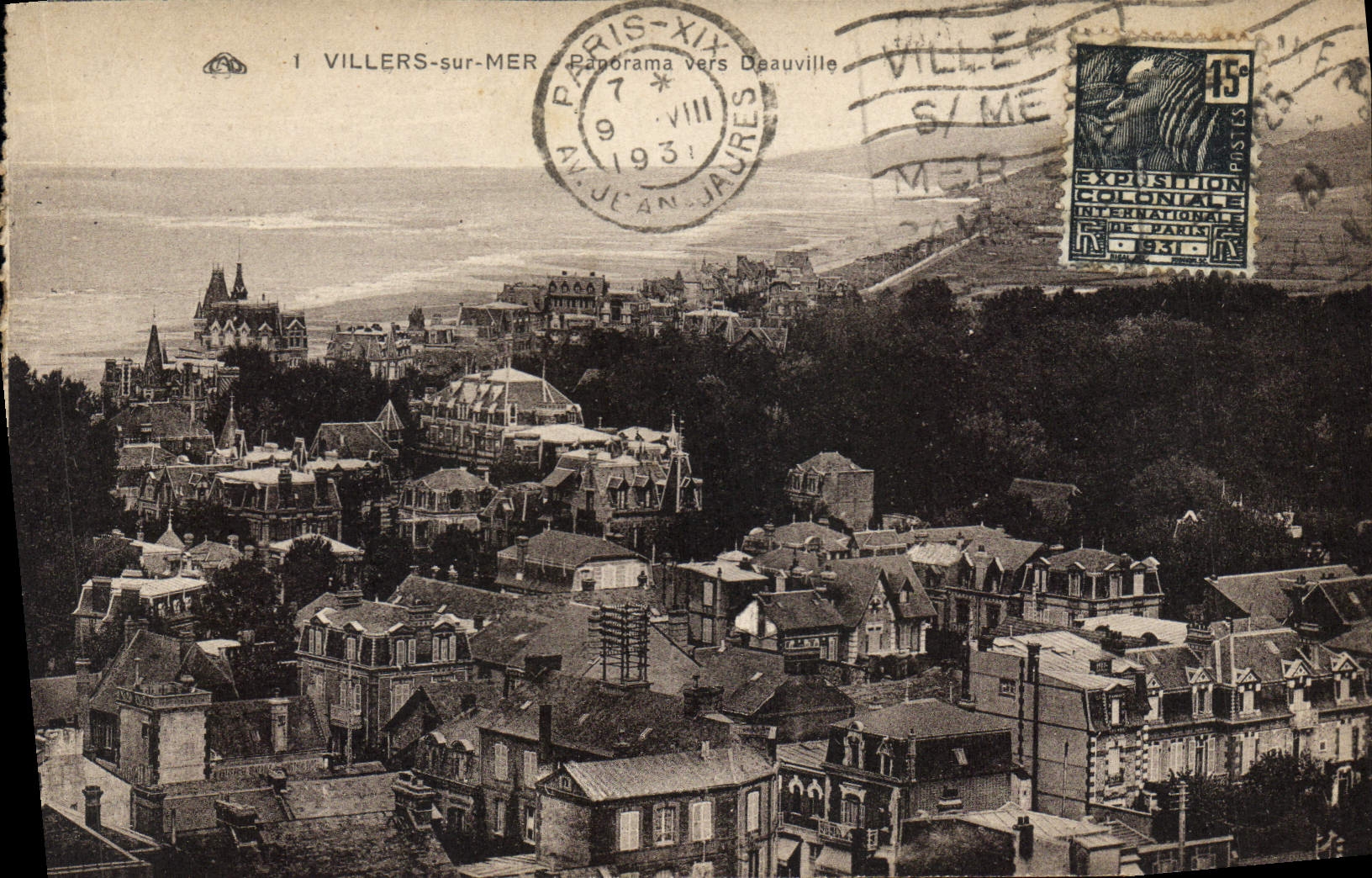 Villers-sur-Mer — vista aérea — Paporama Vers Deauville