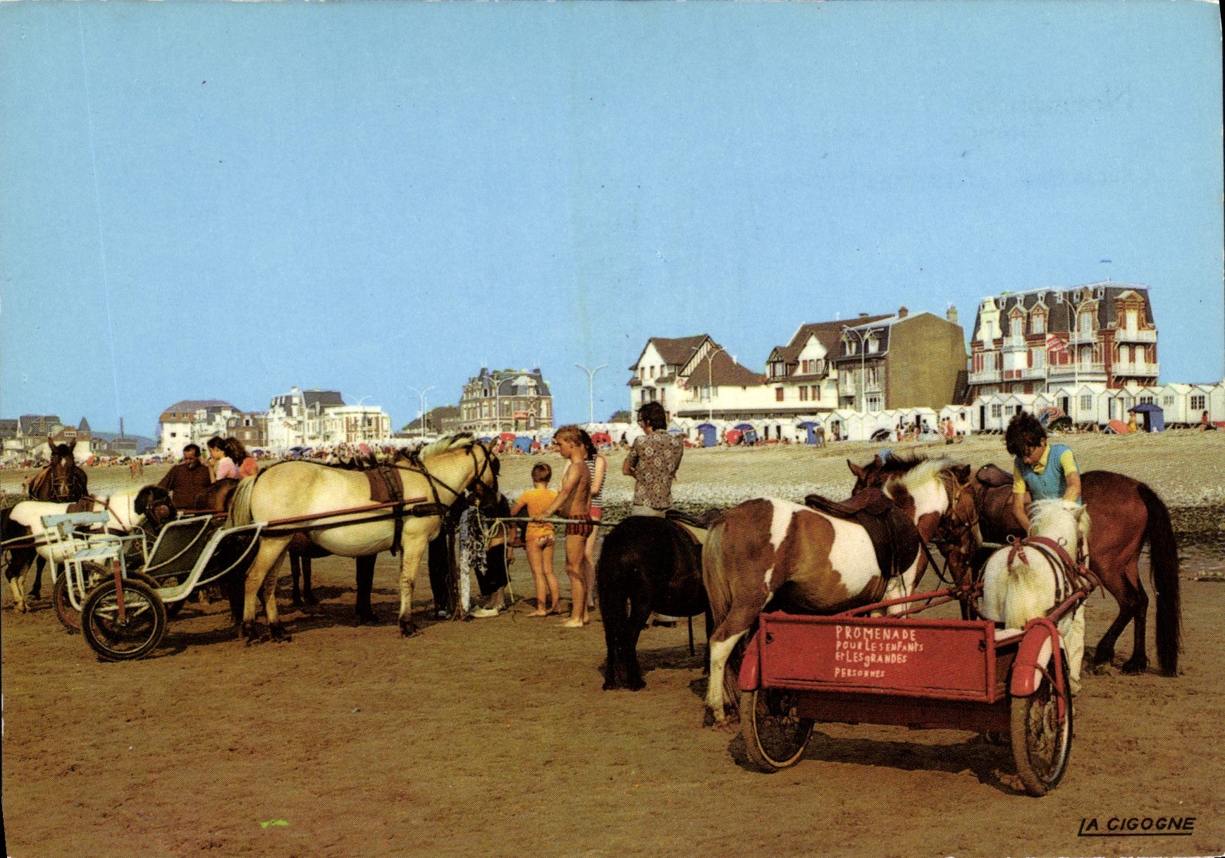 Paseo a caballo — Villers-sur-Mer — LA CIGOGNE