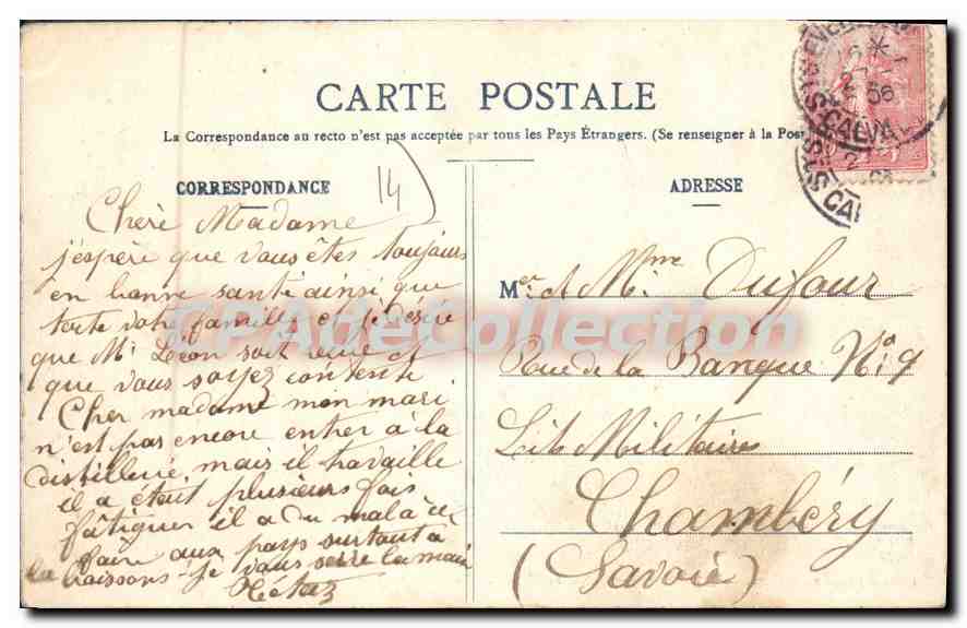 St-SEVER - La Pierre coupée — Foto und Ausgabe Beaumont-Laroze, Vire — Rückseite