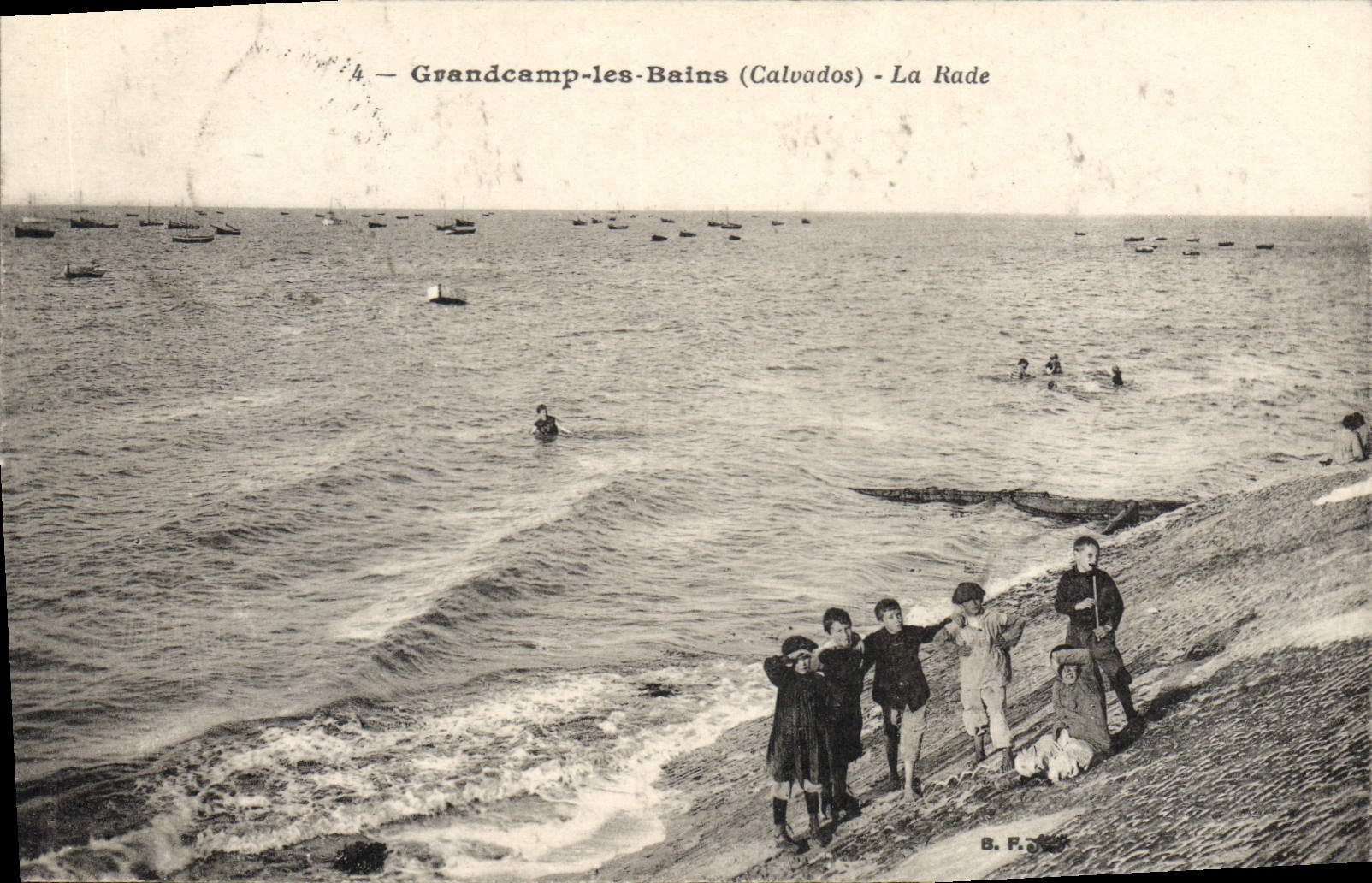 Grandcamp-les-Bains (Calvados) - La Rade — B. F. — n°4
