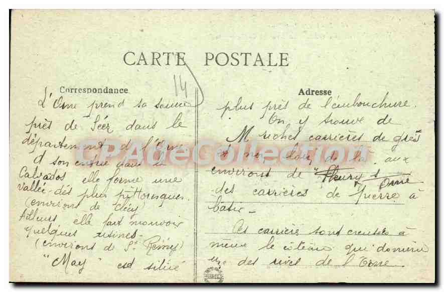 May-sur-Orne (Calvados) — The Mill of Courgain — New Galleries, Caen — Back