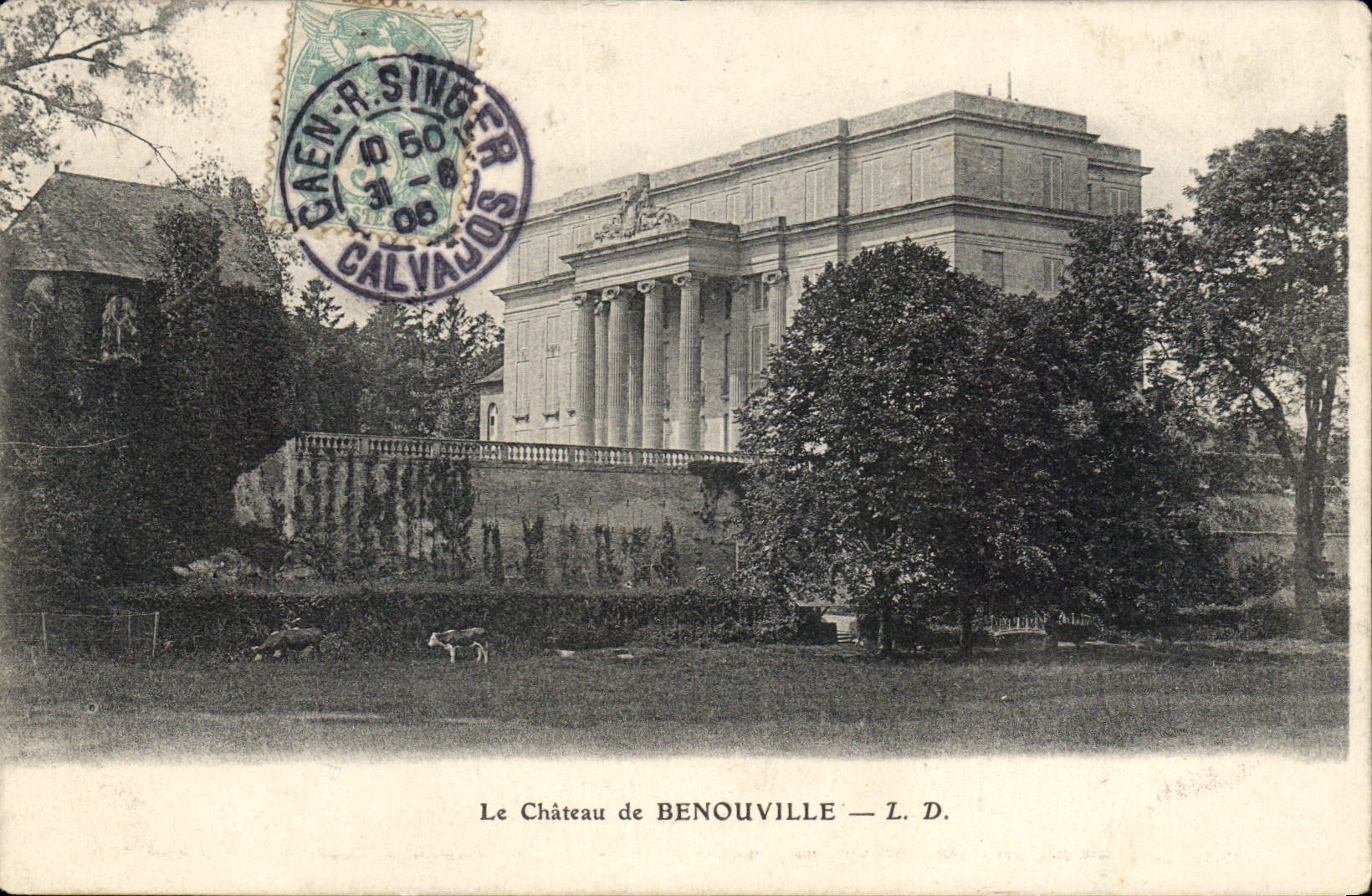 Le Château de BENOUVILLE — L. D.