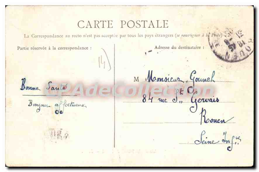 Le Château de BENOUVILLE — L. D. — Reverso