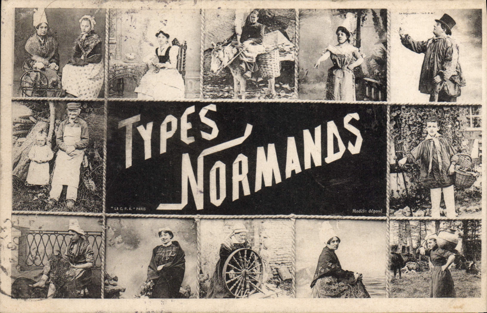 Norman Types — L.C.P.A. Paris — Registriertes Modell