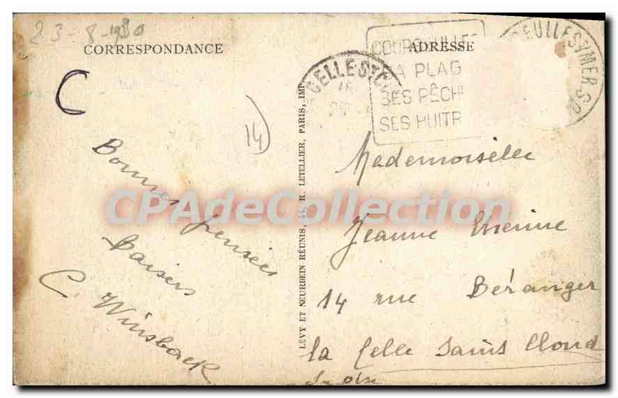 Creully (Calvados) — Das Schloss — N D — Rückseite