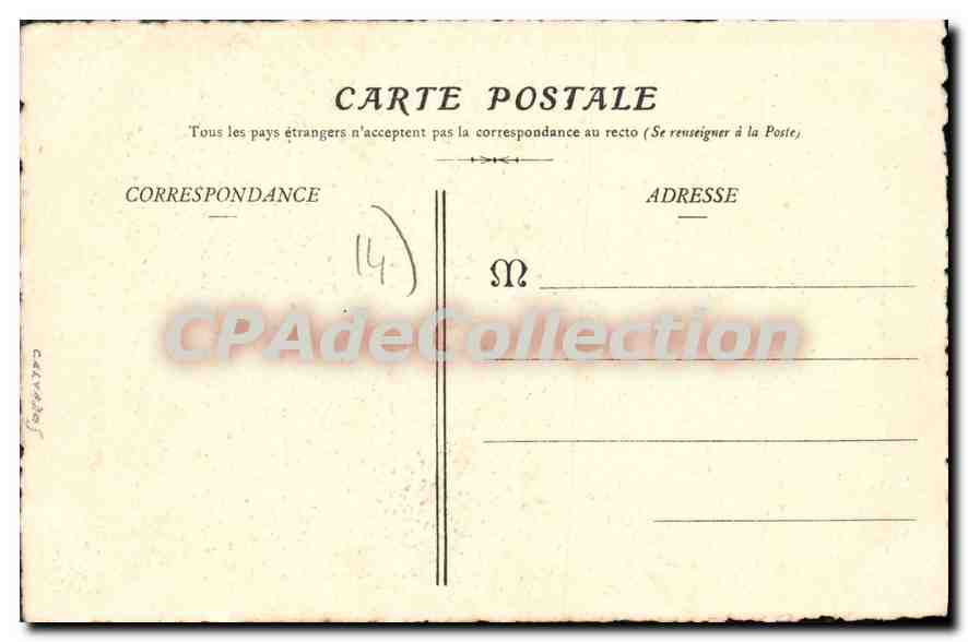 Saint-Pierre-sur-Dives — Portal der Abtei — Verlag E. Pasquis, Laigle (Orne) — Rückseite