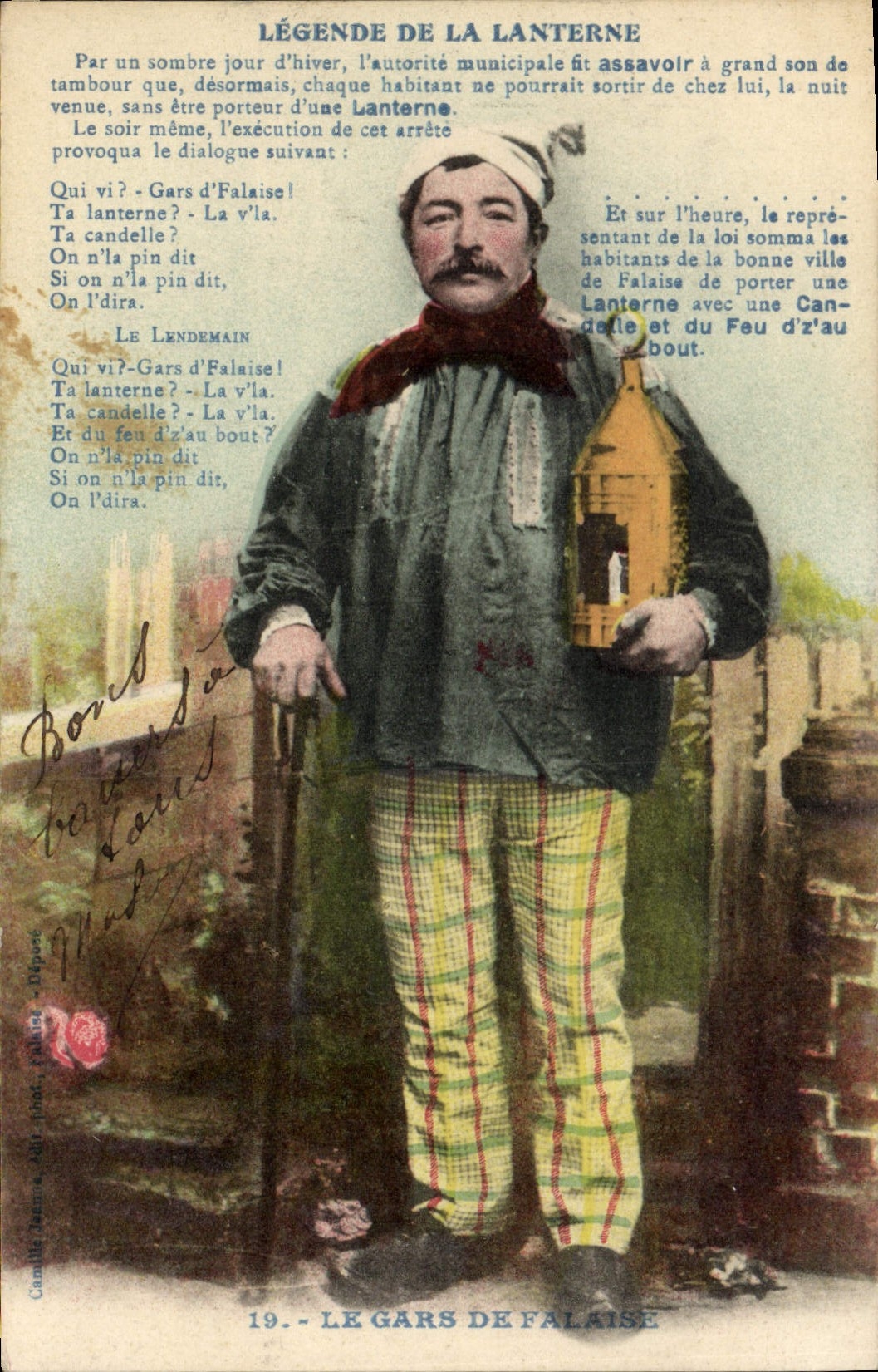 Der Mann von Falaise — Legende der Laterne — Camille Jannet, n°19