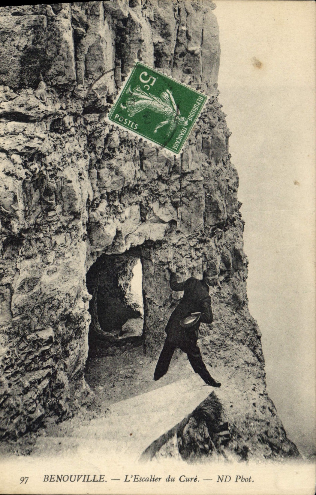 Benouville — Die Treppe des Pfarrers — ND Phot.