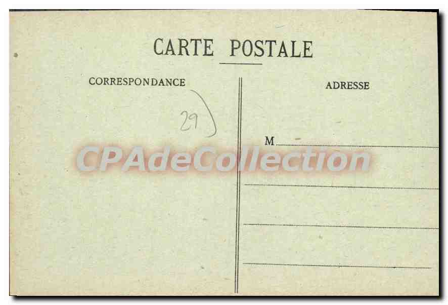 CPA Brest La Rue De La Mairie — Verso