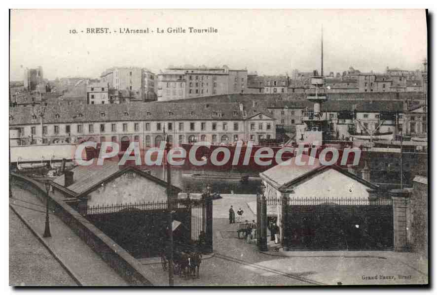 CPA Brest L'Arsenal La Grille Tourville