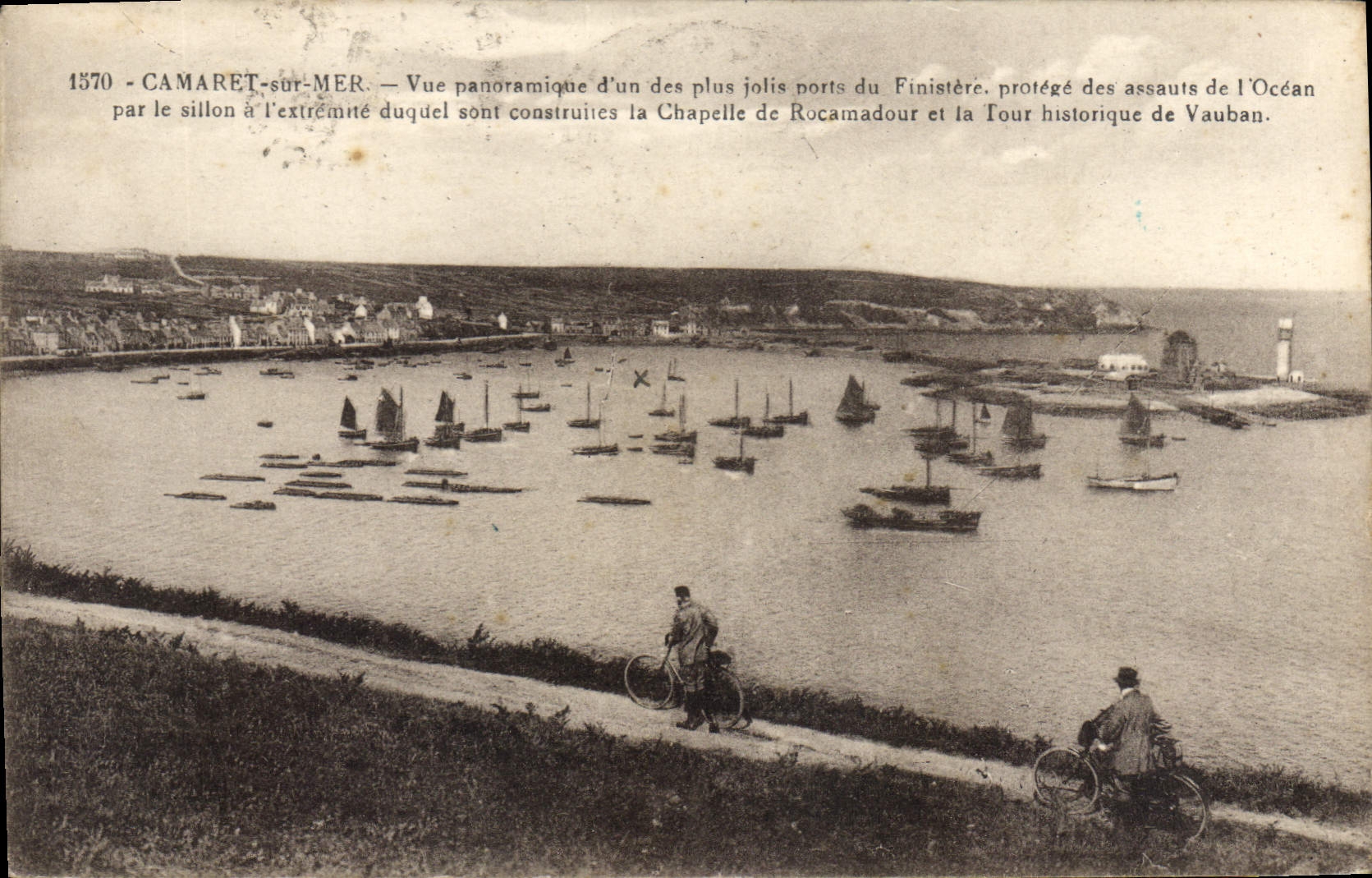 CPA Camaret Sur Mer Vue Panoramique D'Un Des Plus