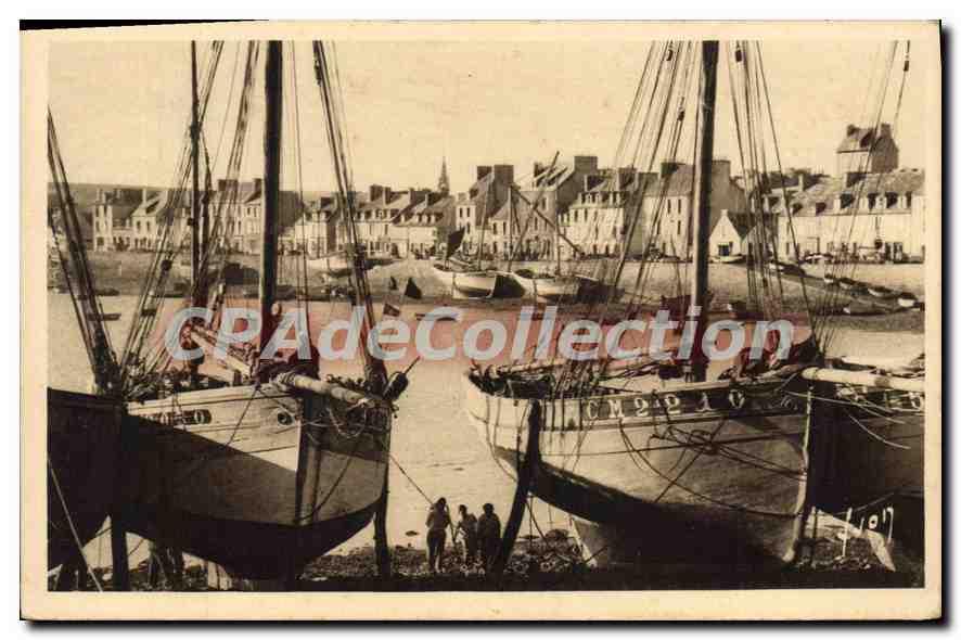 CPA Camaret Le Port Vu Du Sillon