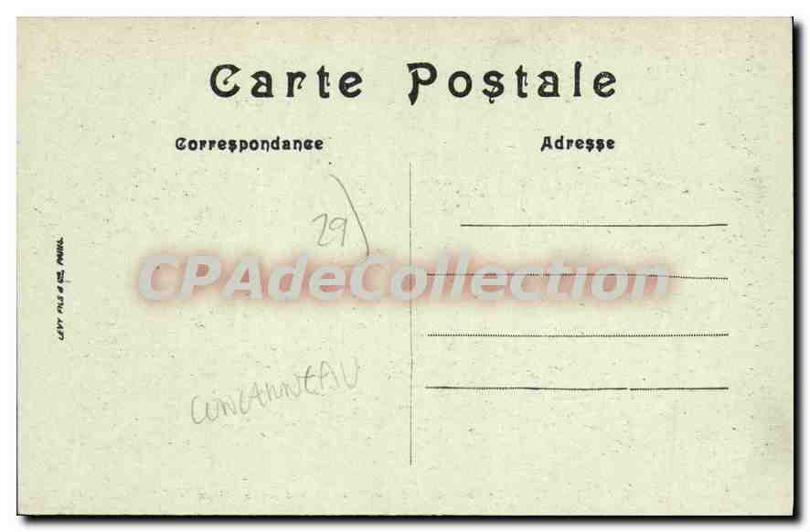 CPA Alfred Guillou Les Sardinieres De Concarneau Musee De Quimper — Verso