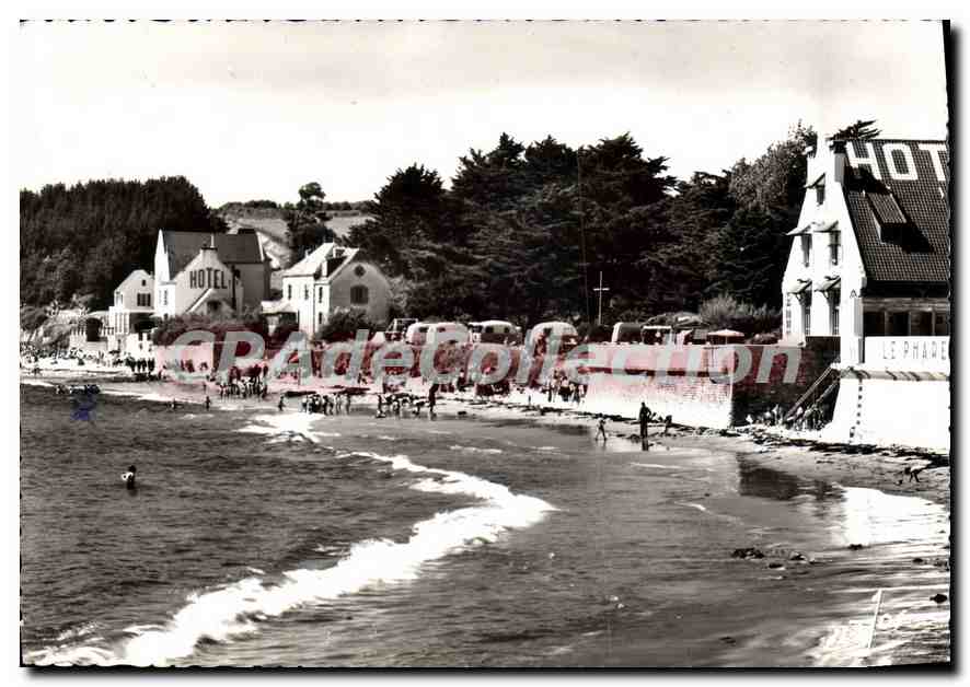 CPSM Concarneau La Plage Des Grands Sables Blancs