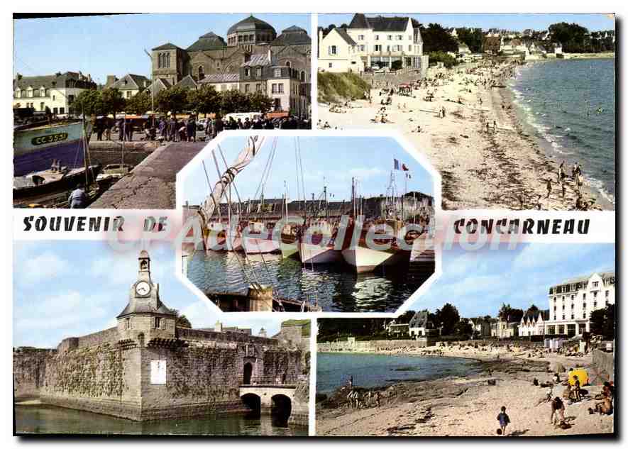 CPSM Concarneau En Bretagne souvenir
