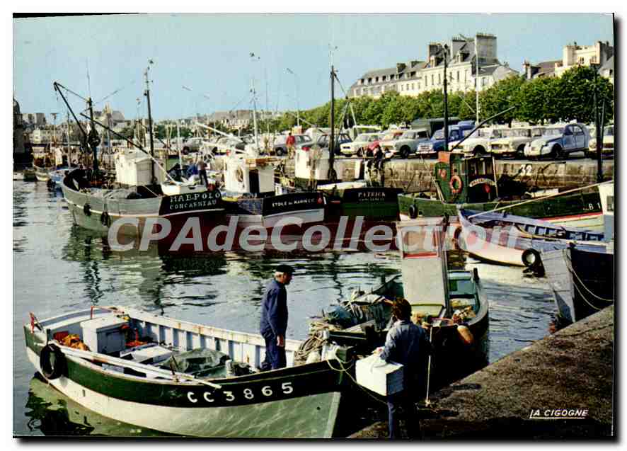 CPSM Concarneau Le Port