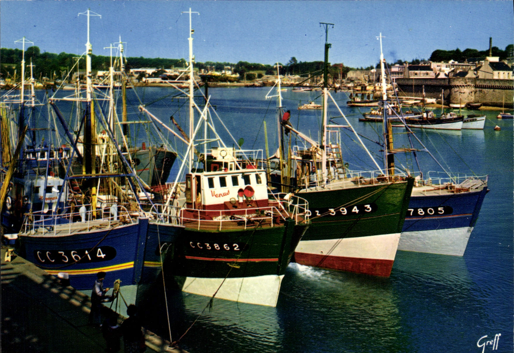 CPSM Concarneau Le Port