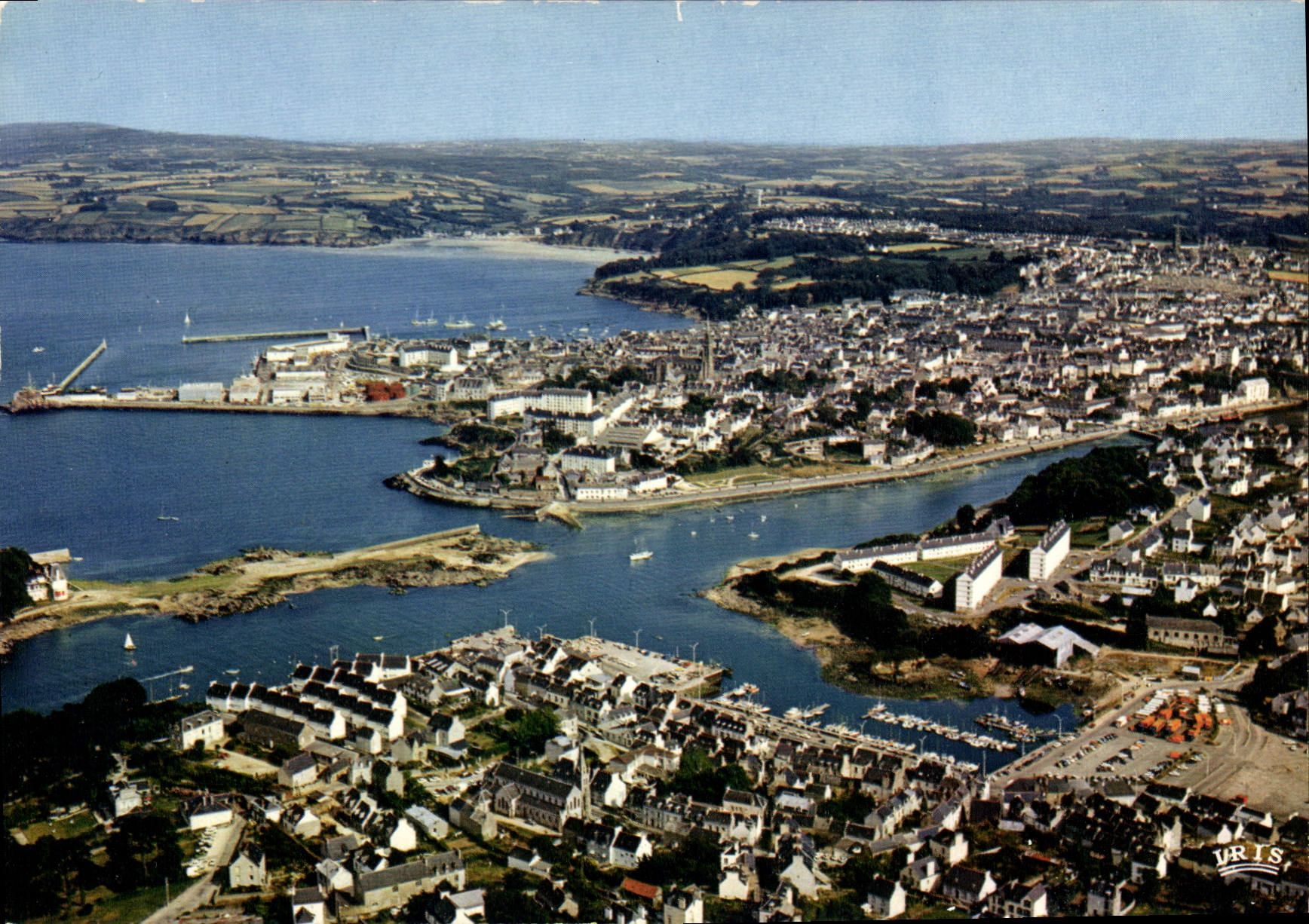 CPSM Douarnenez De La Riviere De Pouldavid tréboul