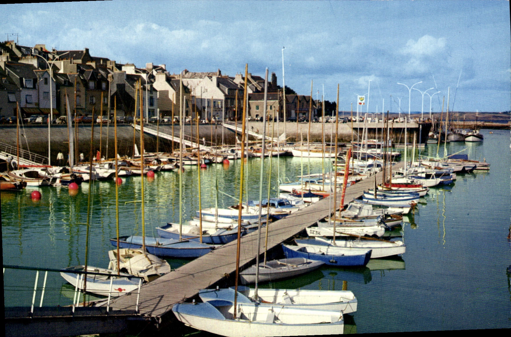 CPSM Douarnenez Le Port De Plaisance De Treboul