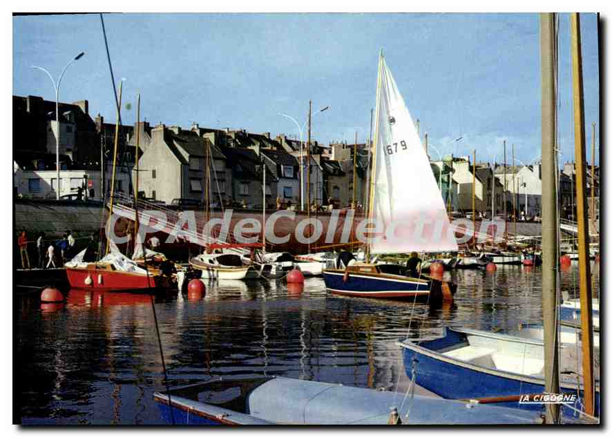 CPSM Douarnenez Le Port De Plaisance De Treboul