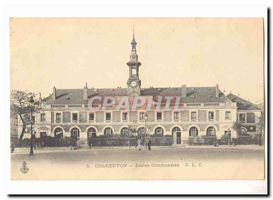 Charenton le Pont CPA Ecoles communales