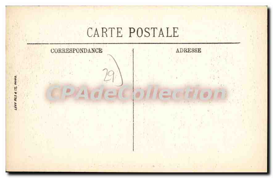 CPA Morlaix Maisons Du XVIème siècle Le Quai De Treguier — Rückseite