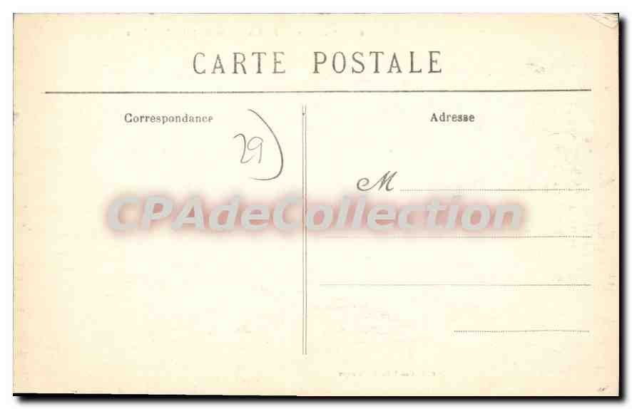 CPA Morlaix Le Viaduc Vu De I'Hotel De Ville — Verso