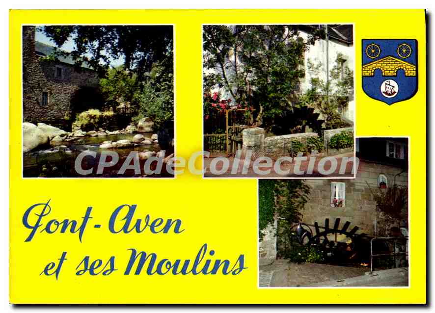 CPSM Pont Aven Et Ses Moulins