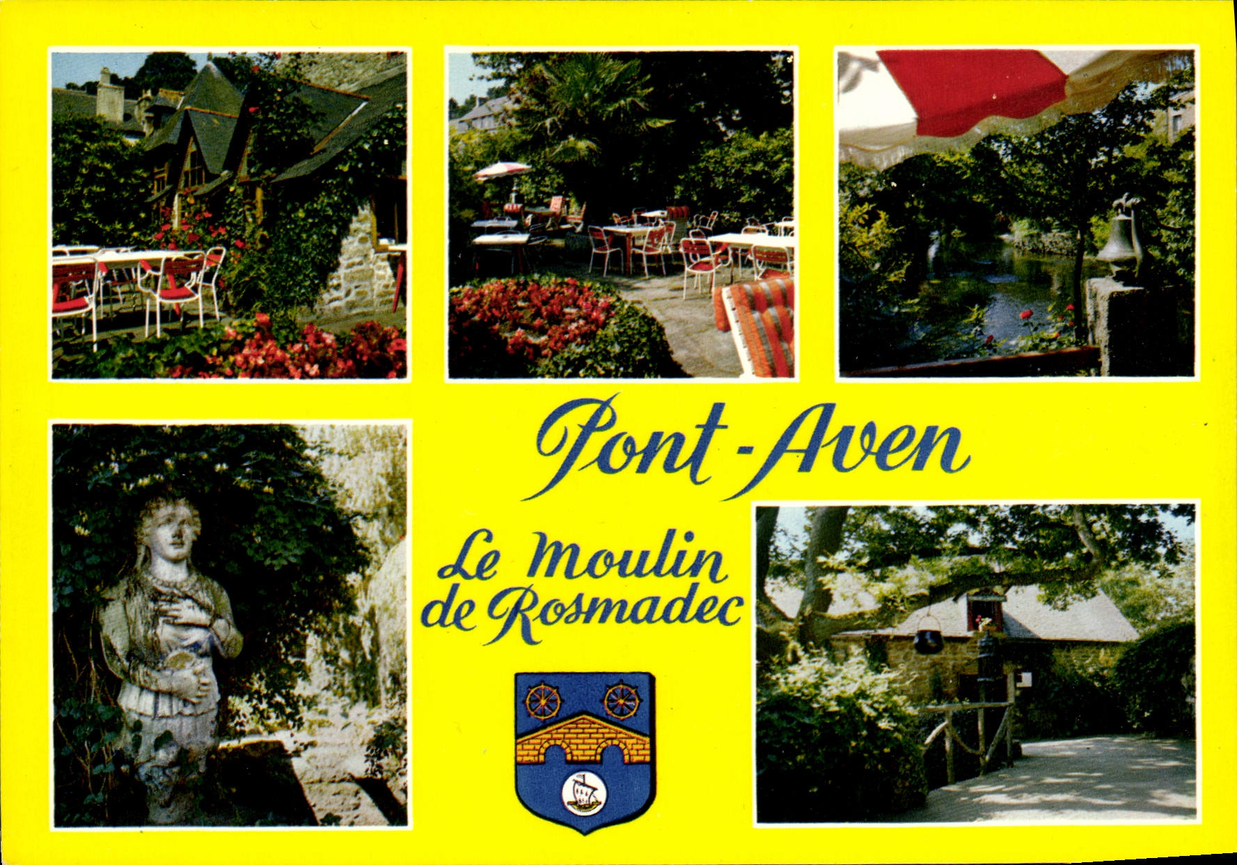 CPSM Pont Aven Le Moulin De Rosmadec
