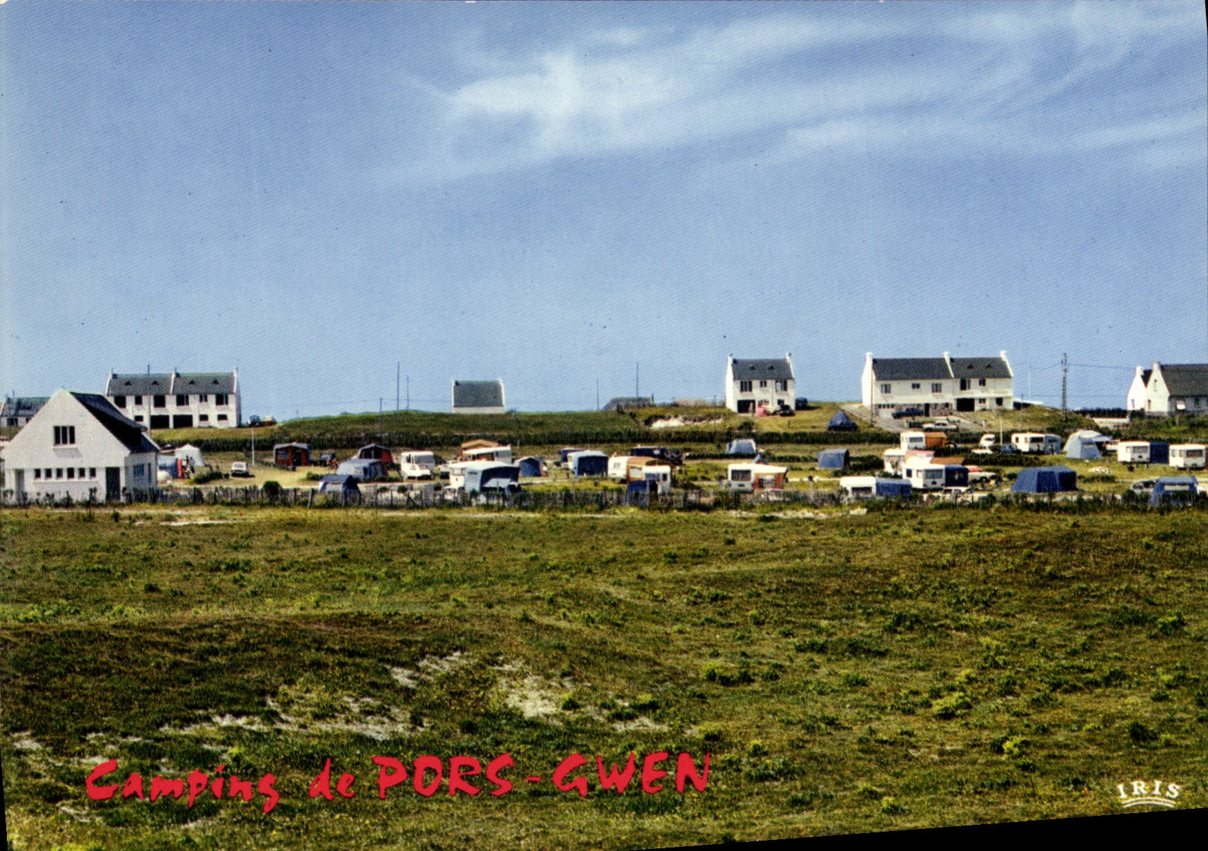 CPSM Camping De Pors Gwen Plouescat