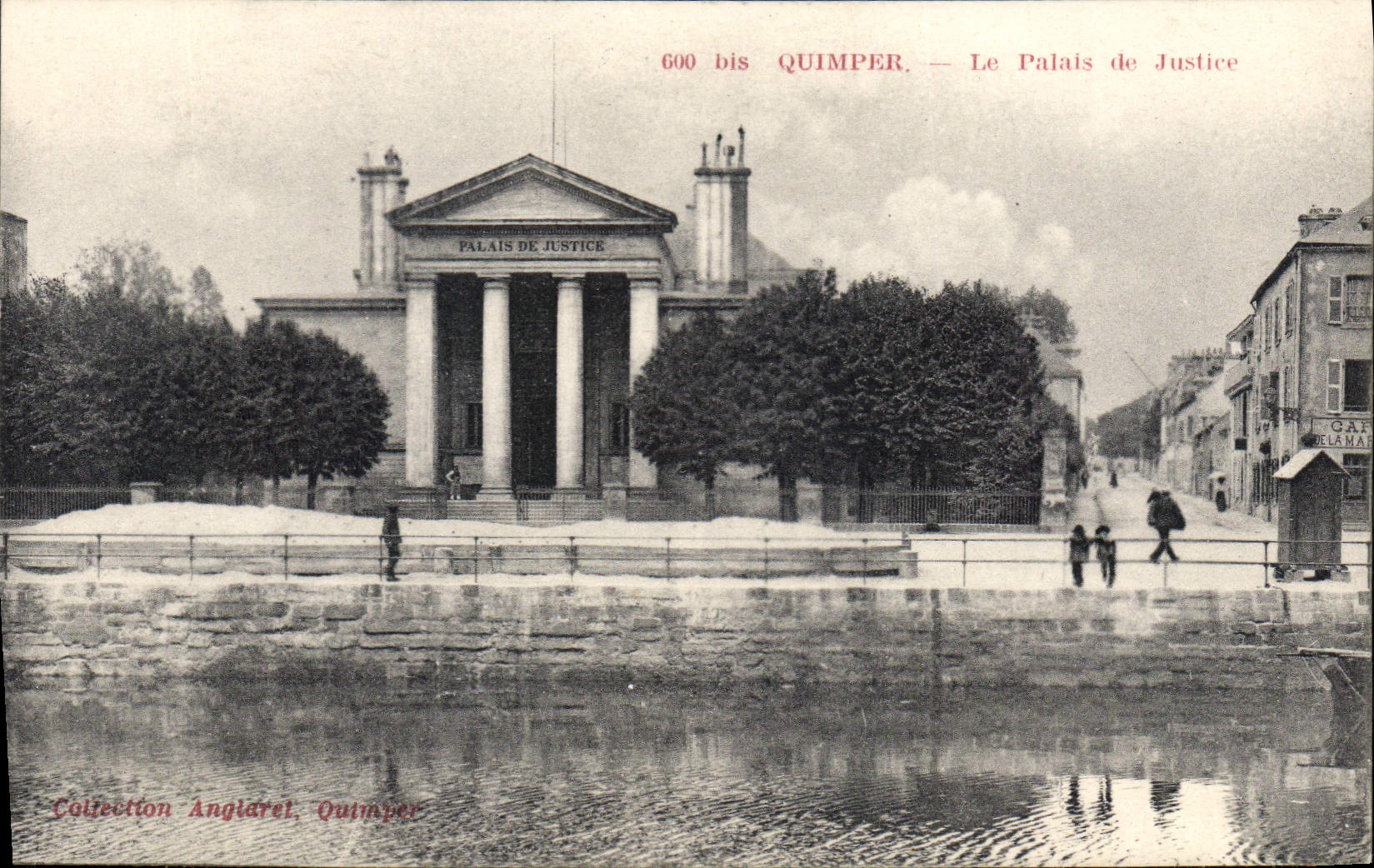 CPA Quimper Le Palais De Justice