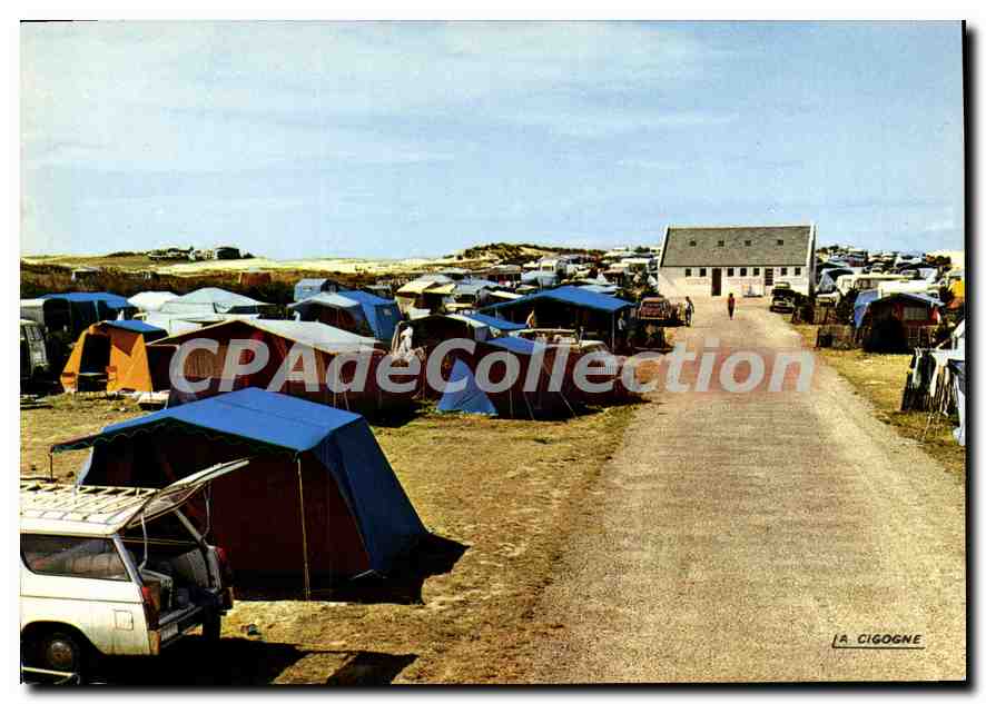 CPSM Roscoff Le Camping