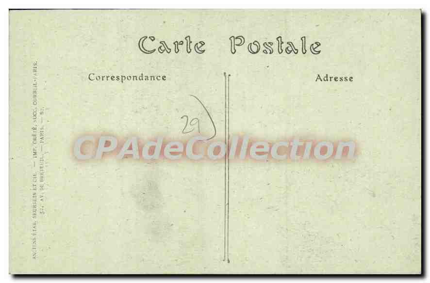 CPA Saint Pol De Leon La Cloche Miraculeuse — Rückseite
