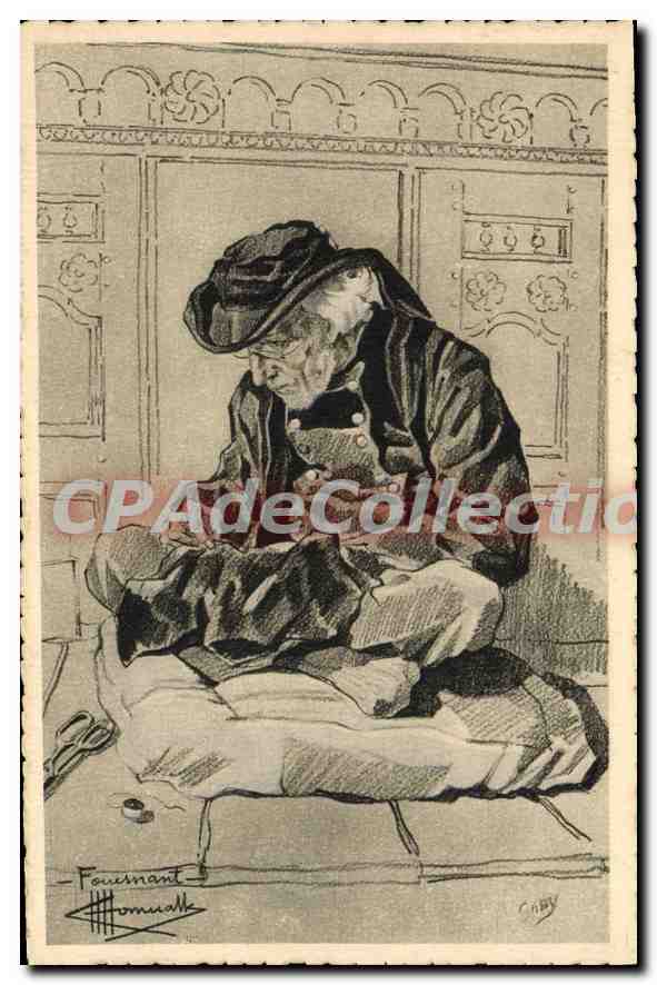 CPA Fousnant dessin de Charles Homualk