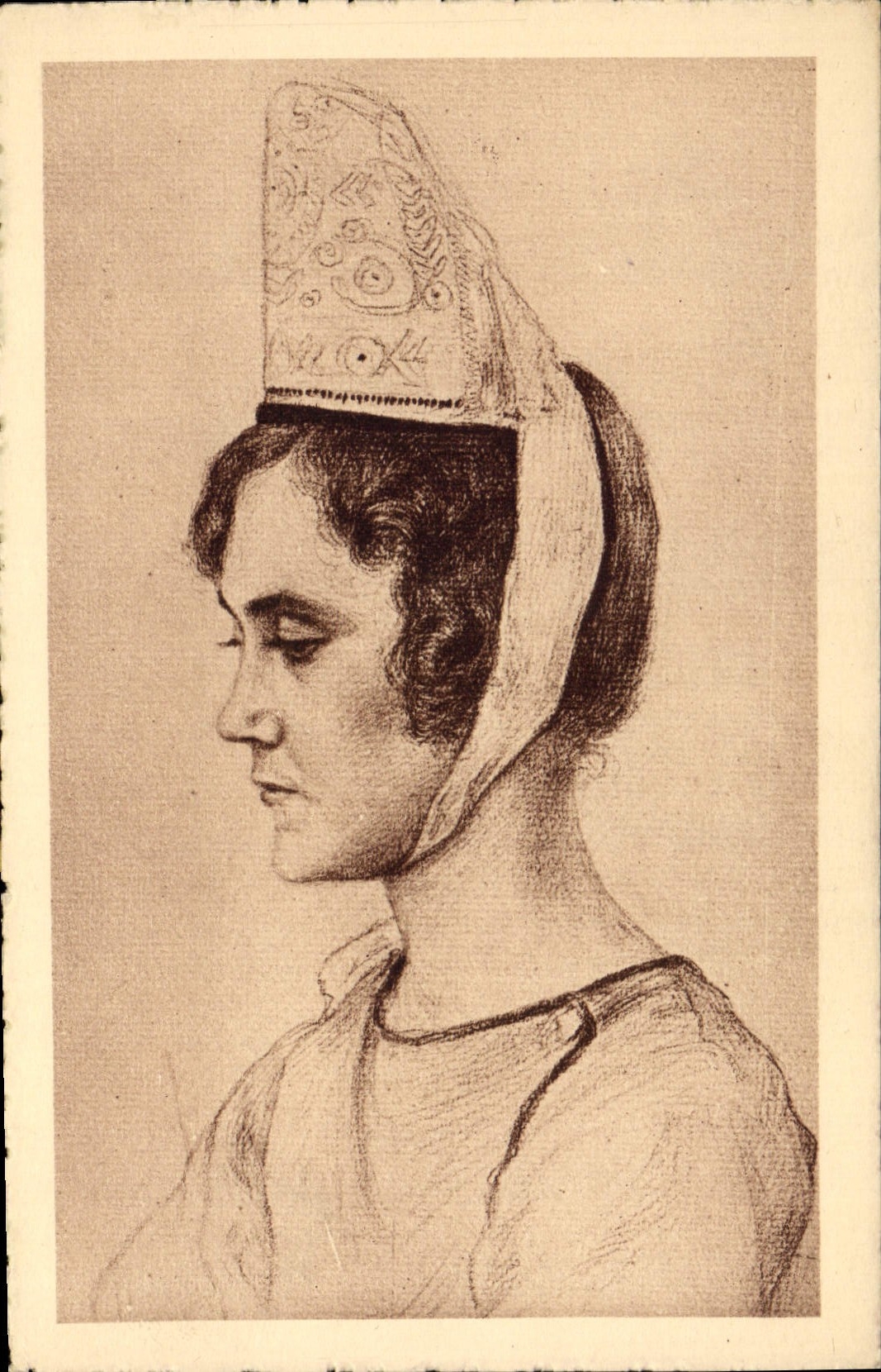 CPA Tetes De Bretagne