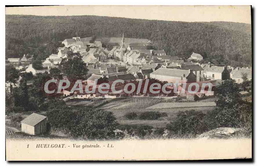 CPA Huelgoat Vue Generale