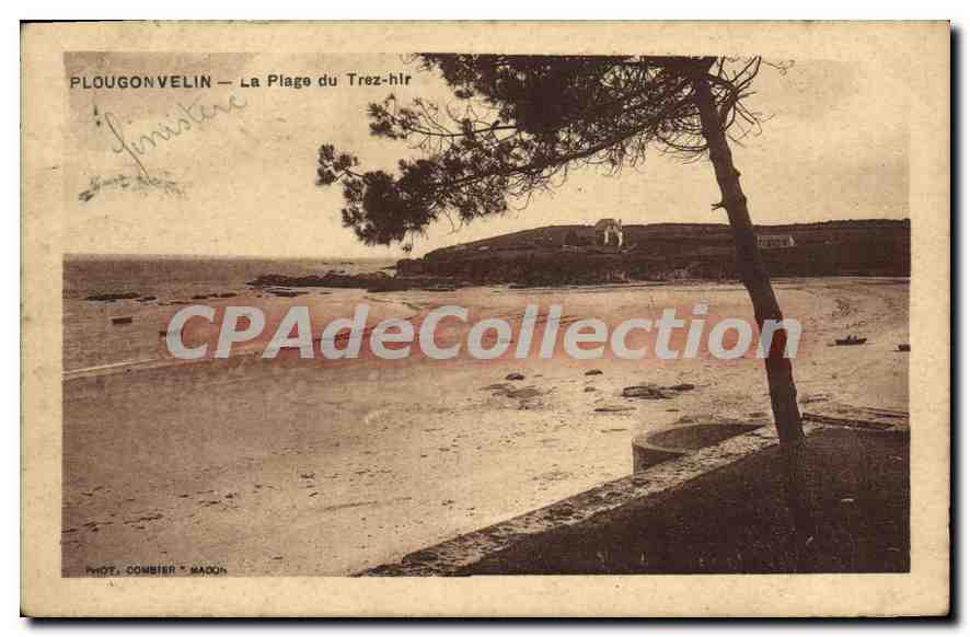 CPA Plougonvelin La Plage Du Trez Hir