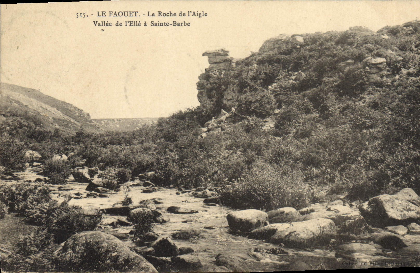 Le Faouët - La Roche de l'Aigle - Vallée de l'Ellé à Sainte-Barbe