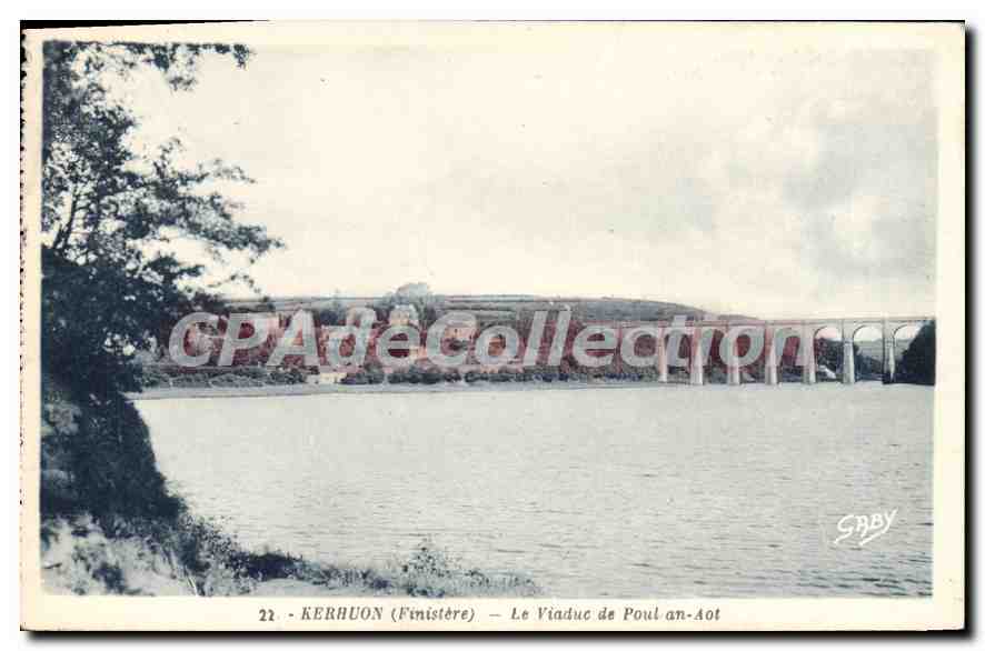 CPA Kerhuon Le Viaduc De Poul An Aot