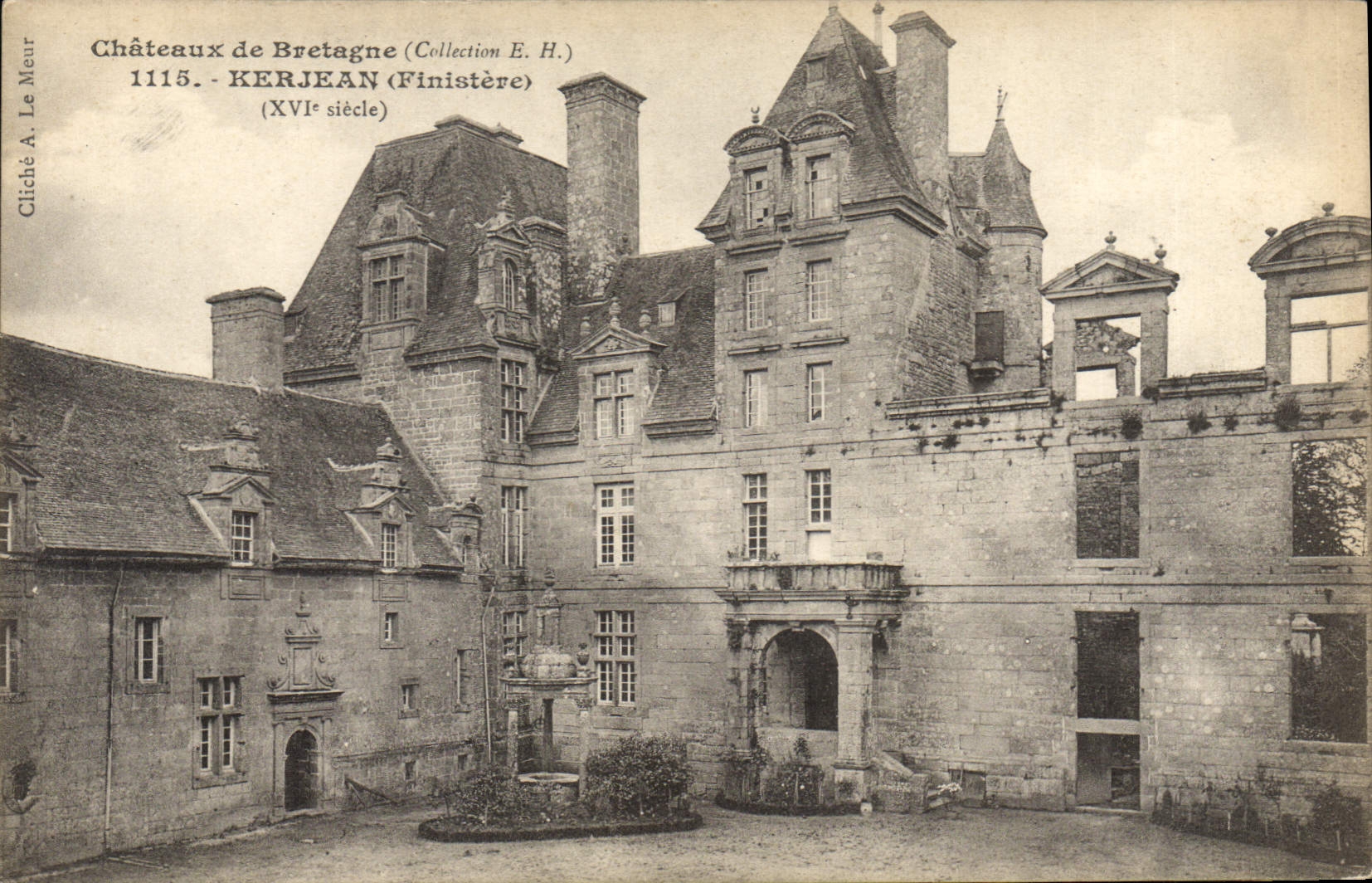 CPA Kerjean Chateaux De Bretagne