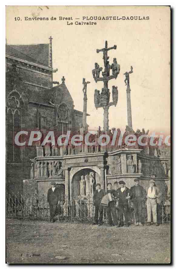 CPA Plougastel Daoulas Le Calvaire