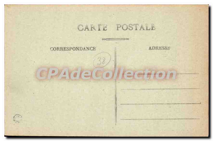 Grenoble — L'Église Saint-Bruno et le Moucherotte — éditeur anonyme, n° 642 — Verso